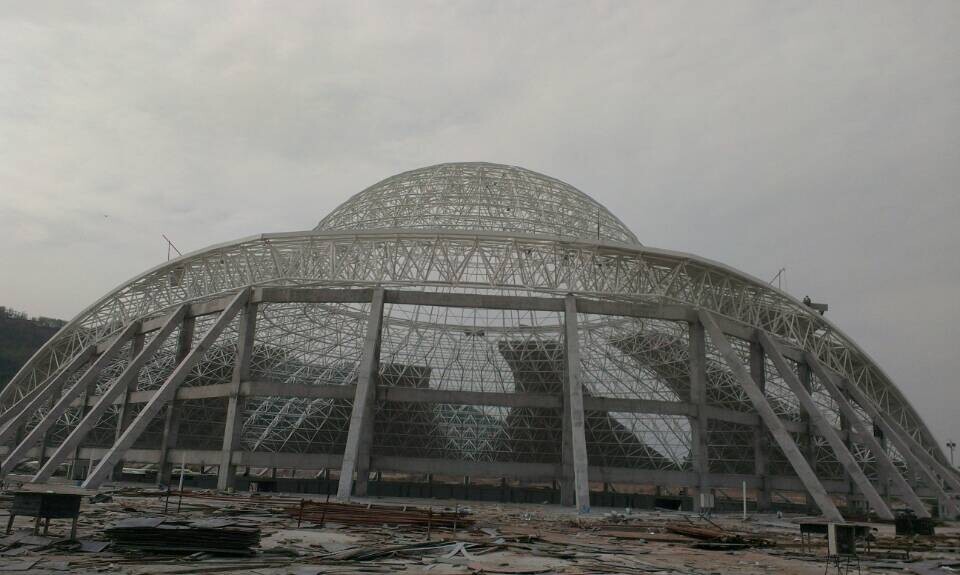 果洛体育场馆网架工程